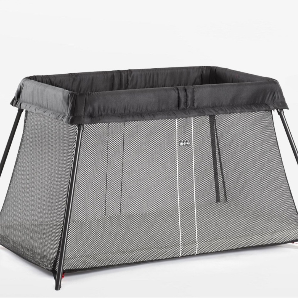 BabyBjorn Black Travel Crib